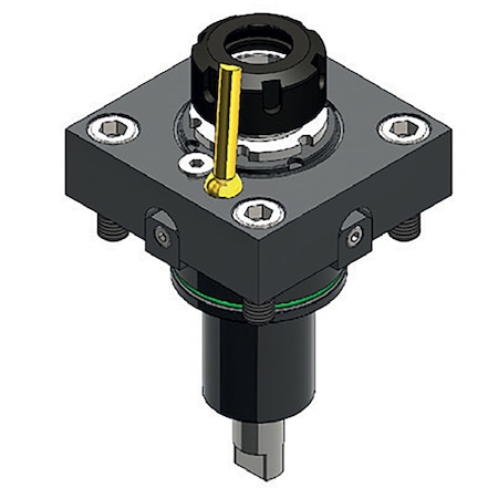 Gs Tooling ER25 Axial Driven Tool For BMT55 Doosan Lathes 381512